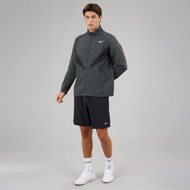 Reebok Herre Basketball Træningsjakke Grey 6