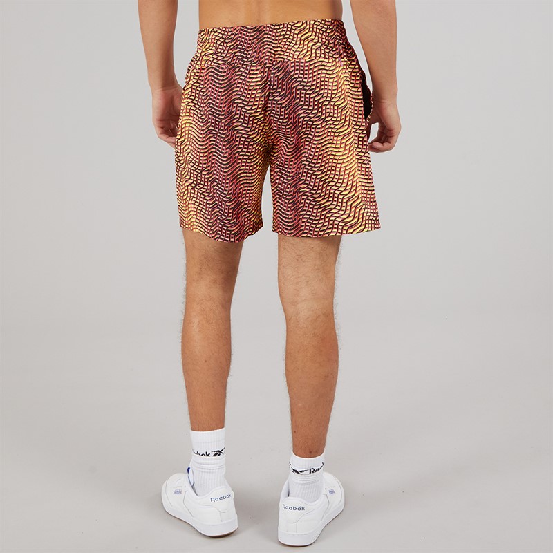 Reebok Herren Athlet Hype Farbe Shorts Electric Yellow