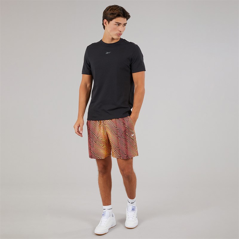 Reebok Herren Athlet Hype Farbe Shorts Electric Yellow