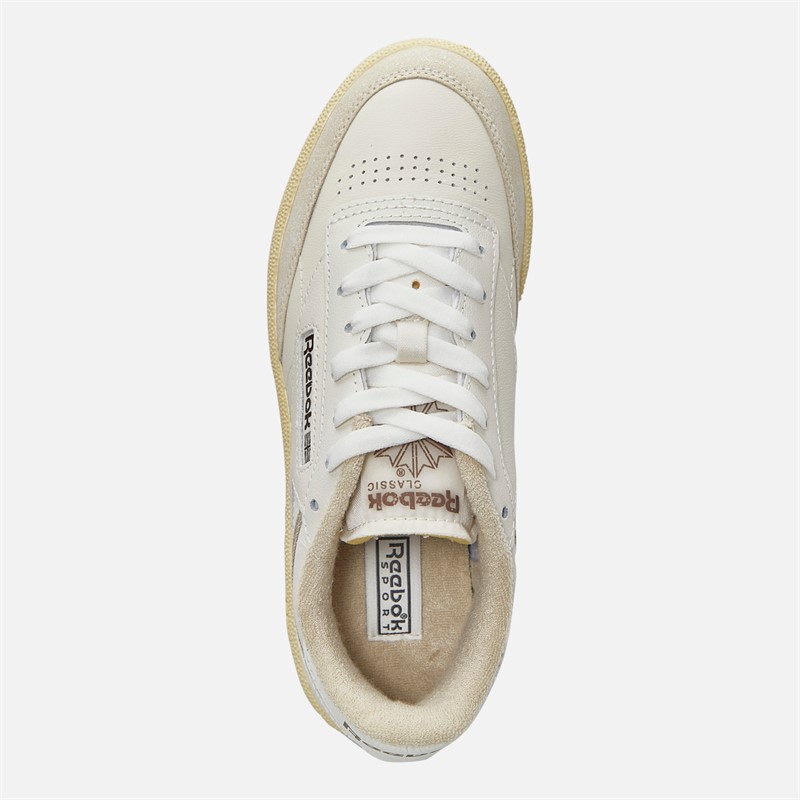 Reebok Club C 85 Trainers Chalk/Weathered White/Vintage Chalk