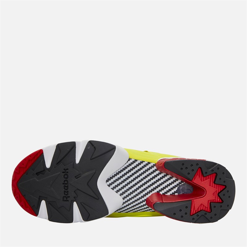 Reebok Instapump Fury 94 Trainers Hype Green/Vector Red/Core Black