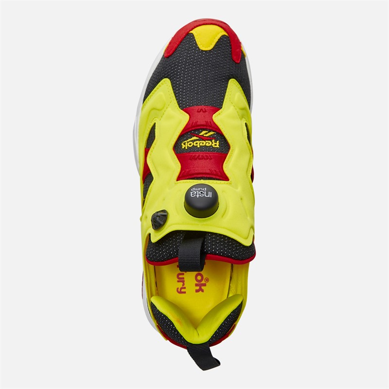 Reebok Instapump Fury 94 Trainers Hype Green/Vector Red/Core Black