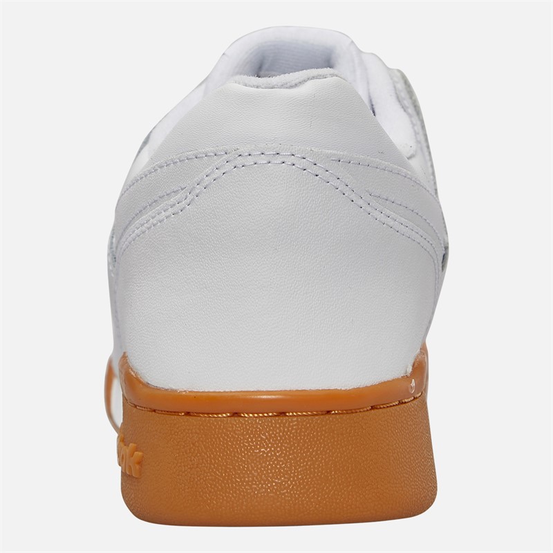 Reebok Workout Plus Trainers White/Carbon/Classic Red/Reebok Royal Gum