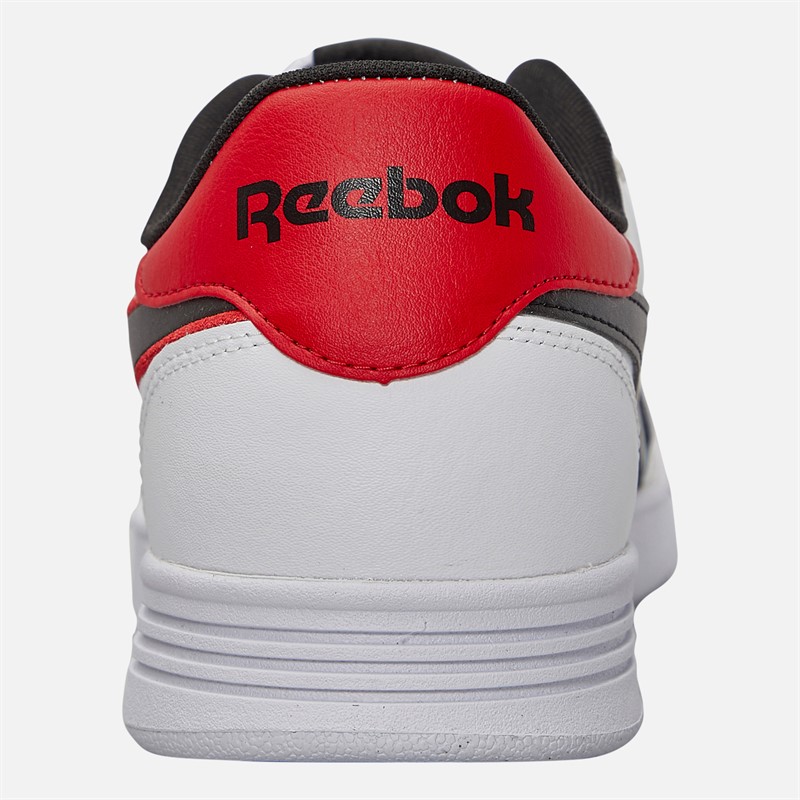 Reebok Court Advance Trainers White/Black/Vector Red