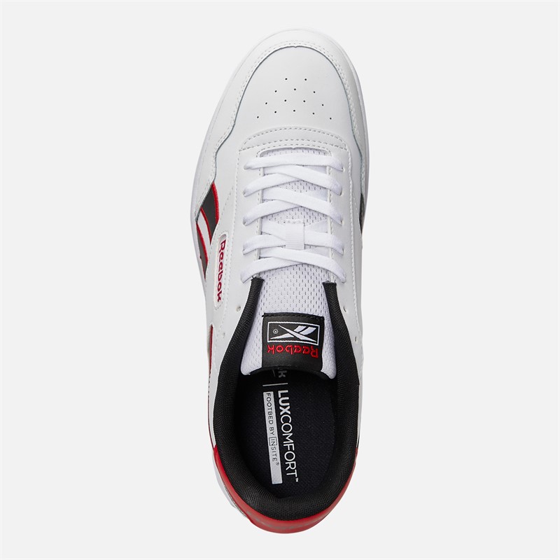 Reebok Court Advance Trainers White/Black/Vector Red