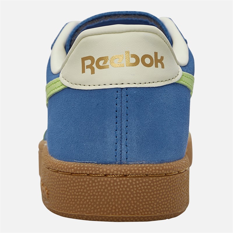Reebok Club C Grounds Uk Trainers Kinetic Blue/Astro Lime/Vintage Chalk