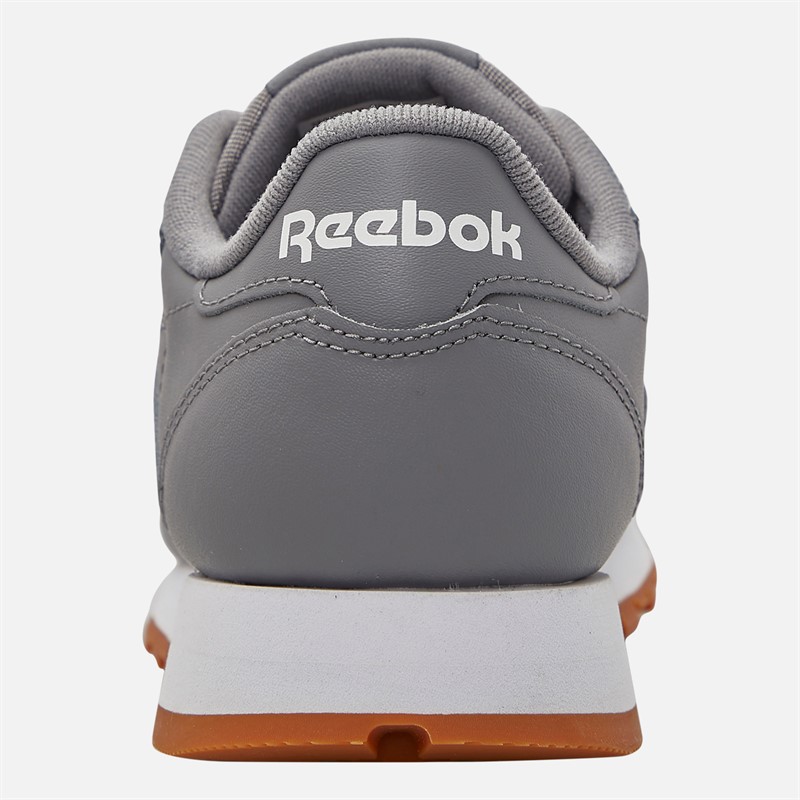 Reebok Classic Leather Trainers Pure Grey/White/Grey