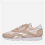 Reebok Womens Classic Nylon Trainers Pink Stucco/Footwear White/Footwear White Pink/White/White