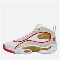 Reebok Answer III Trainers White/Vintage Chalk/Vector Red