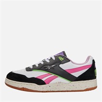 Reebok BB 4000 II Trainers Black/White/Pink