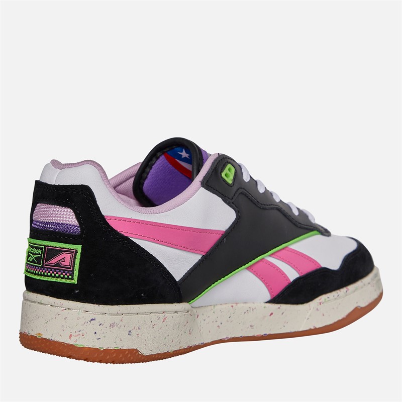 Reebok BB 4000 II Trainers Black/White/Pink