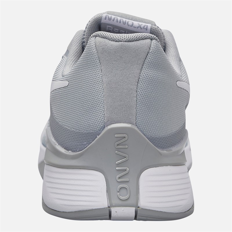 Reebok Nano X4 TR Training Shoes Pure Grey 3/White/Pure Grey 3
