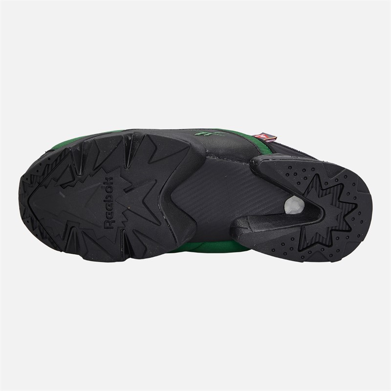 Reebok X South2 West8 Instapump Fury Mule Trainers Green/Black/Black