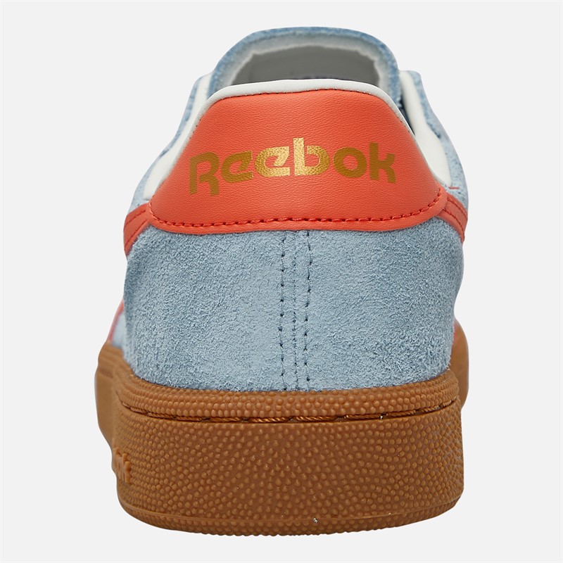 Reebok Club C Grounds UK Trainers Soft Blue/Supercharged Coral/Gum