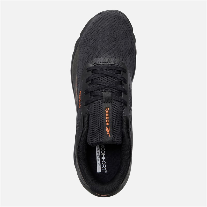 Reebok Split Flex Training Shoes Black/Pump Orange/Washed Black