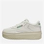 Reebok Club C Extra Trainers Chalk/Chalk/Glen Green