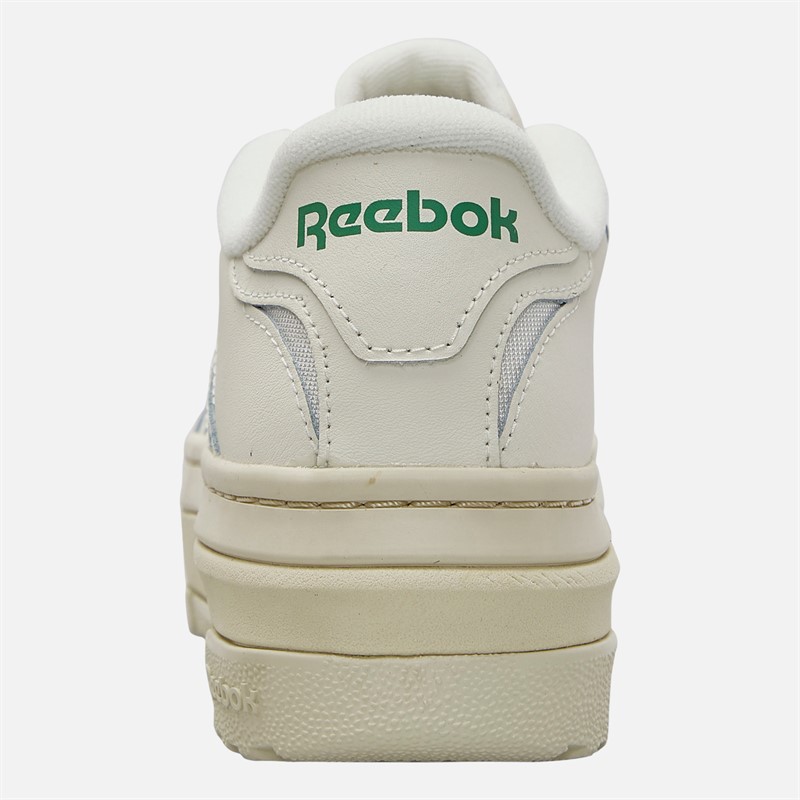 Reebok Club C Extra Trainers Chalk/Chalk/Glen Green