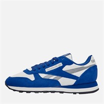Reebok Classic Leather Trainers Boundless Blue/Chalk/Grey 3