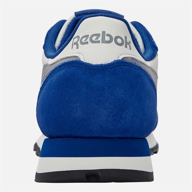 Reebok Classic Leather Trainers Boundless Blue/Chalk/Grey 3