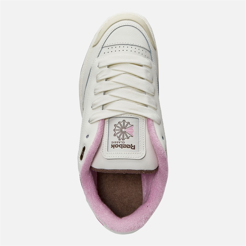 Reebok Club C Bulc Trainers Chalk/Astro Rose/Utility Brown