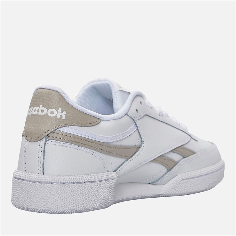 Reebok Womens Club C Revenge Trainers White/White/Moonstone