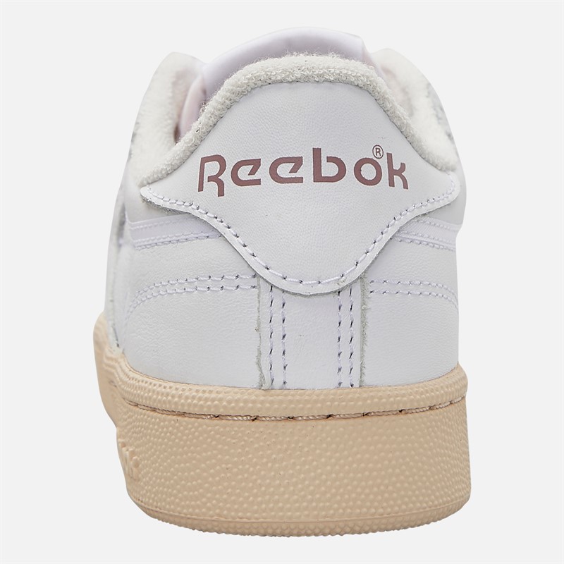 Reebok Womens Club C 85 Vintage Trainers White/Chalk