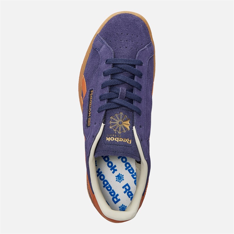 Reebok Club C Grounds UK Trainers Vector Navy/Dark Ginger/Brass