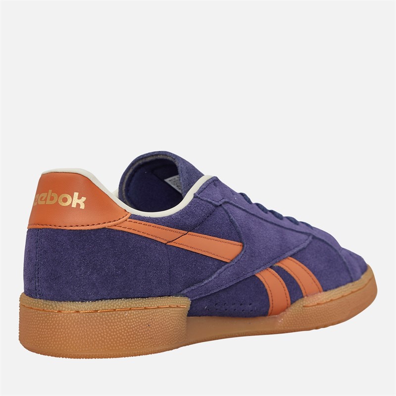 Reebok Club C Grounds UK Trainers Vector Navy/Dark Ginger/Brass