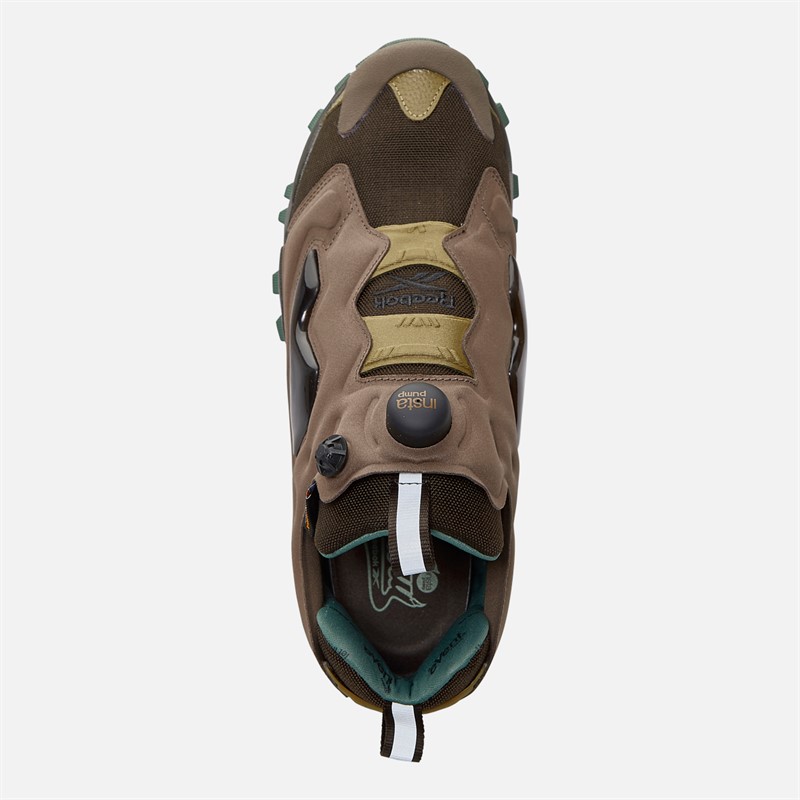 Reebok Instapump Fury 94 Cordura Trainers Dark Matte/Utility Brown/Khaki Brown