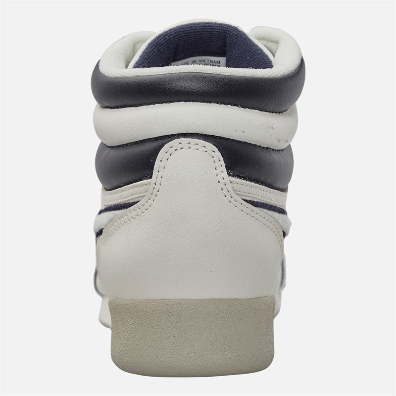 Reebok Womens X Sports Illustrated Freestyle Hi Trainers Chalk