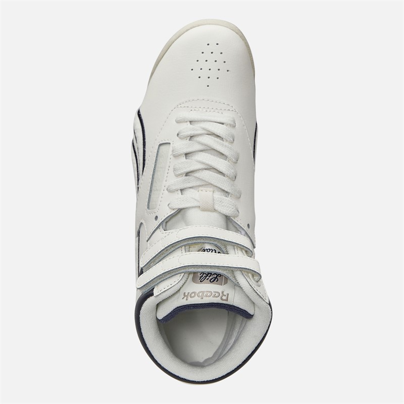 Reebok Womens X Sports Illustrated Freestyle Hi Trainers Chalk