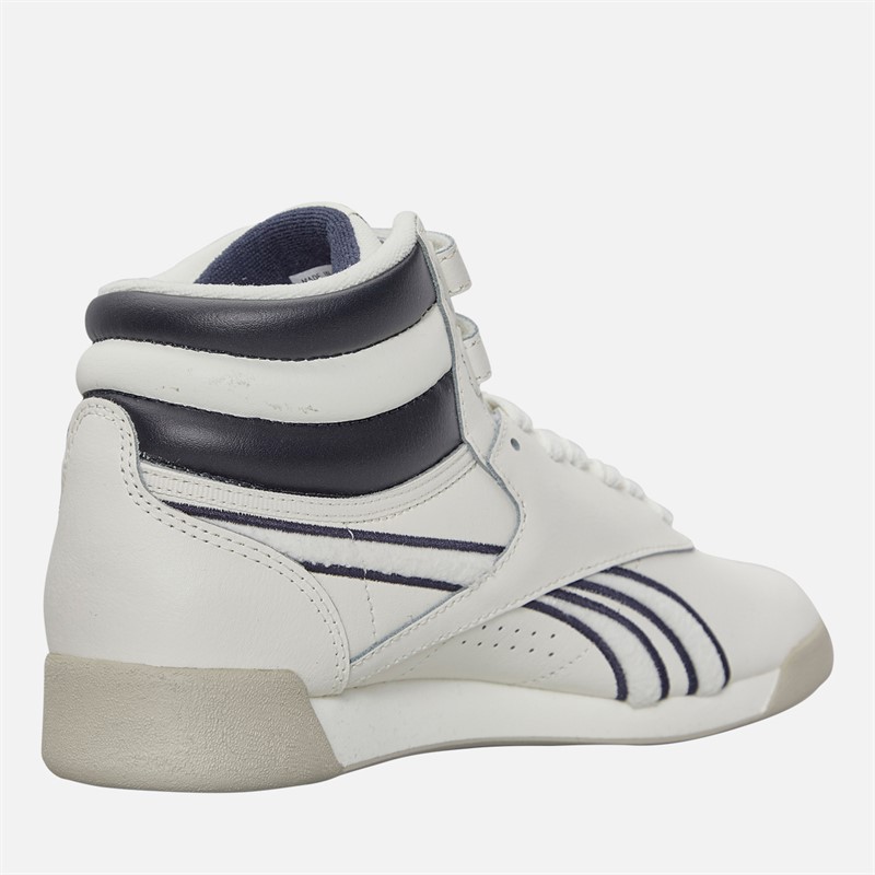 Reebok Womens X Sports Illustrated Freestyle Hi Trainers Chalk