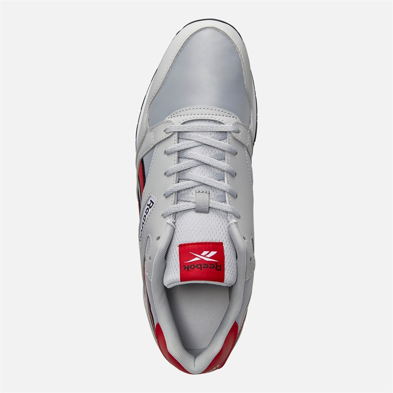 Reebok Mens Ultra Flash Trainers Grey/Vector Red/Black