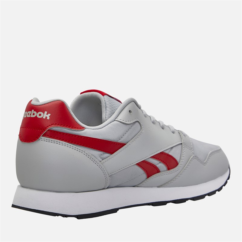 Reebok Mens Ultra Flash Trainers Grey/Vector Red/Black