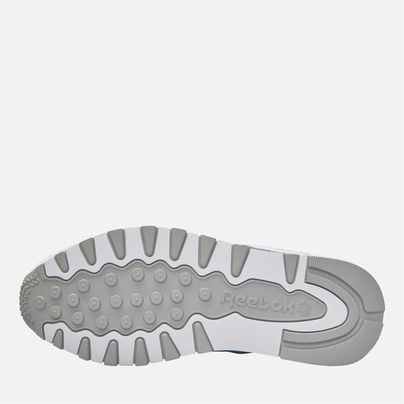 Reebok Womens X Angel Reese Classic Leather 'White Always Blue' Trainers Silver/Always Blue/White