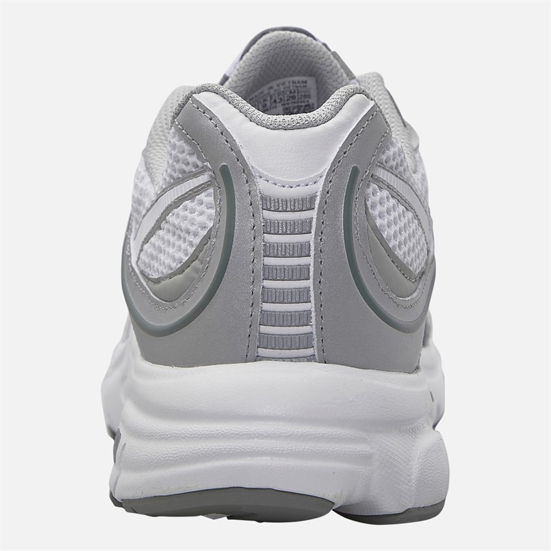 Reebok RBK Premier Road Plus VI Trainers White/Grey/Silver Metallic