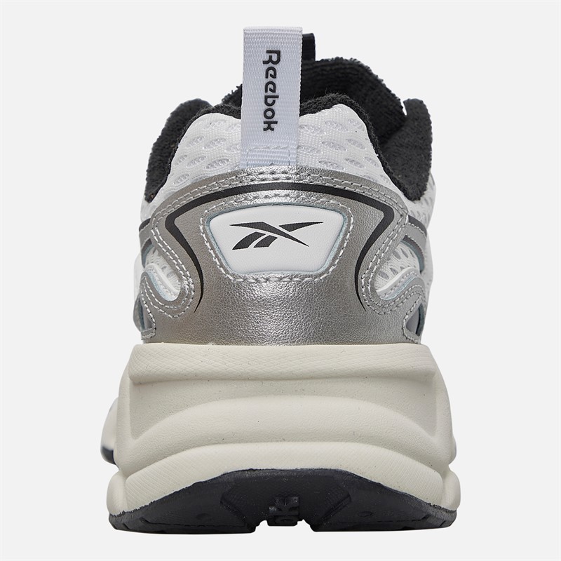 Reebok Womens Charge Run Trainers White/Silver/Vintage Chalk