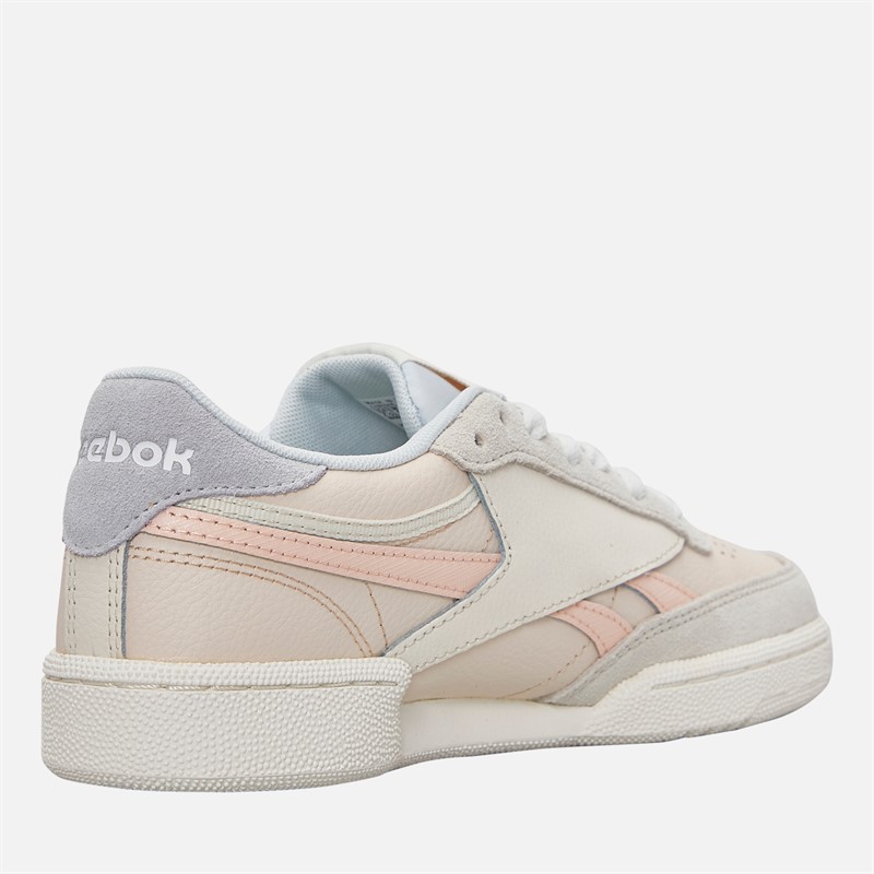 Reebok Womens Club C Revenge Trainers Tapioca/Washed Clay/Moon