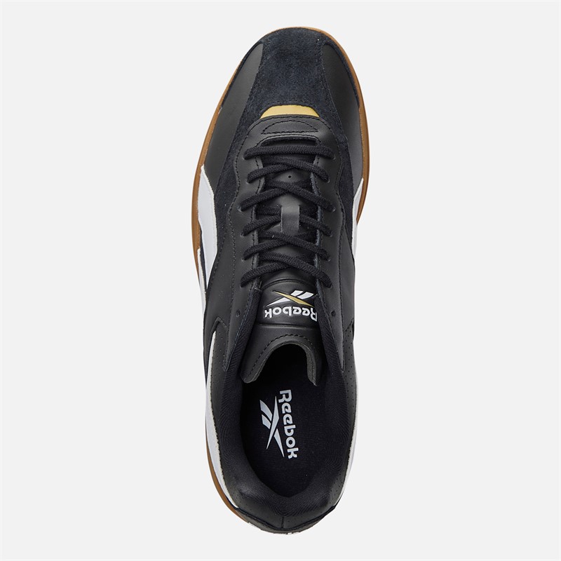 Reebok Hammer Street Trainers Black/Gold/Gum