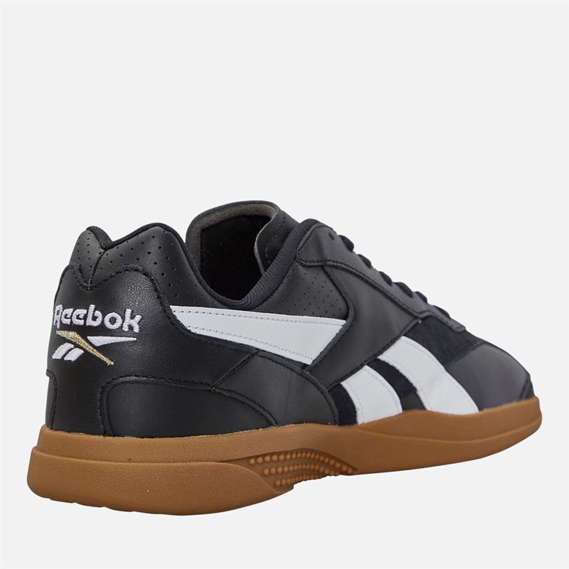 Reebok Hammer Street Trainers Black/Gold/Gum