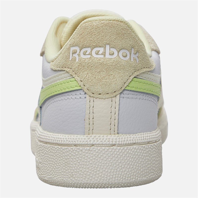 Reebok Womens Club C Revenge Trainers Moon/Astro Lime/Weathered White