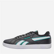 Reebok Court Retro Trainers Black/White/Unleashed Green