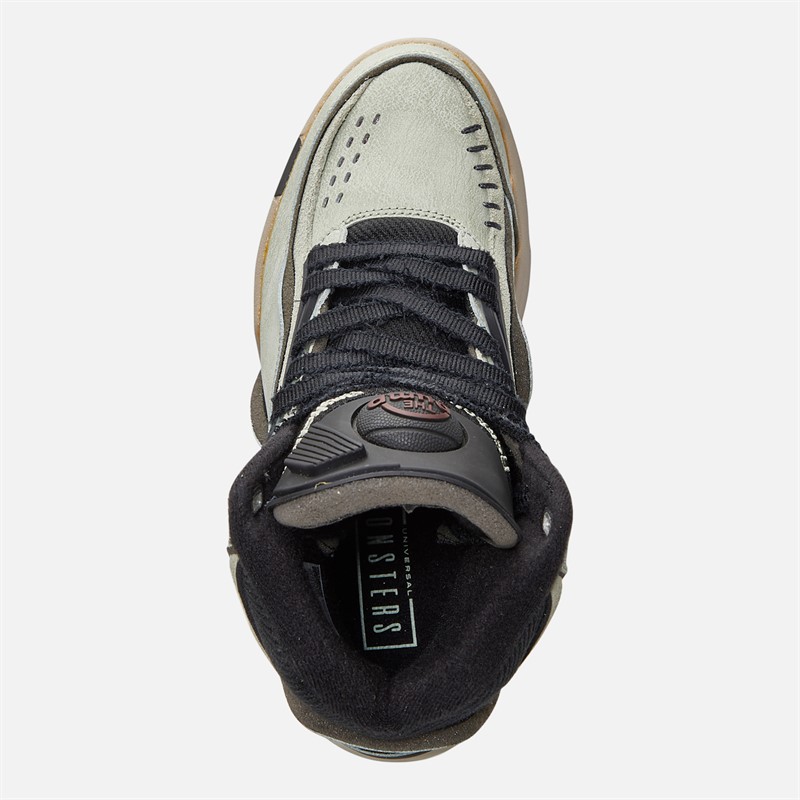 Reebok Mens X Universal Monsters Pump TZ 'Frankenstein' Trainers Green/Black/Grey