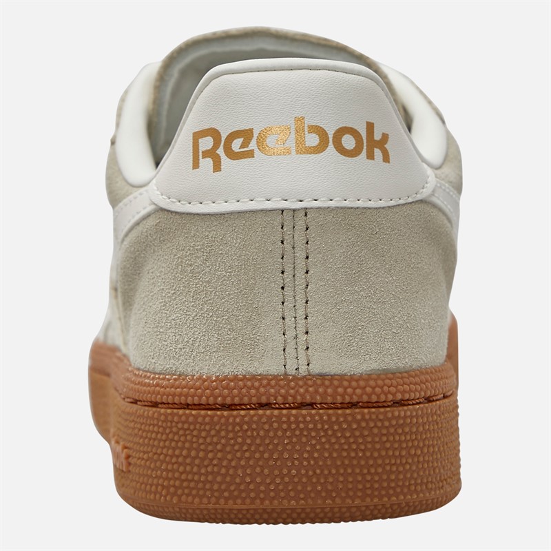 Reebok Womens Club C Grounds UK Trainers Classic Beige/Chalk/Gum
