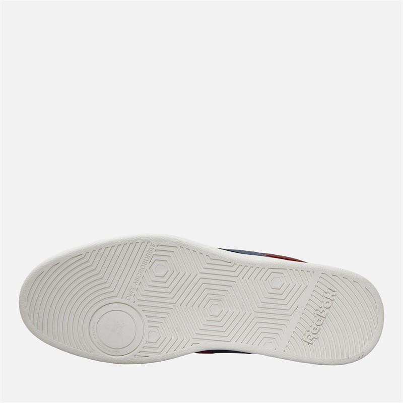 Reebok Court Advance Clip Trainers Navy/Brick Red/Chalk