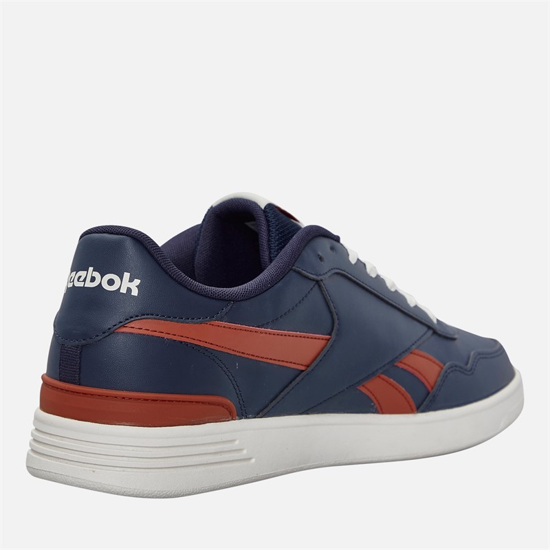 Reebok Court Advance Clip Trainers Navy/Brick Red/Chalk