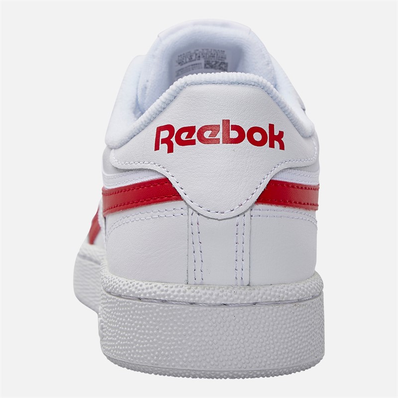 Reebok Club C Revenge Trainers White/Vector Red/White