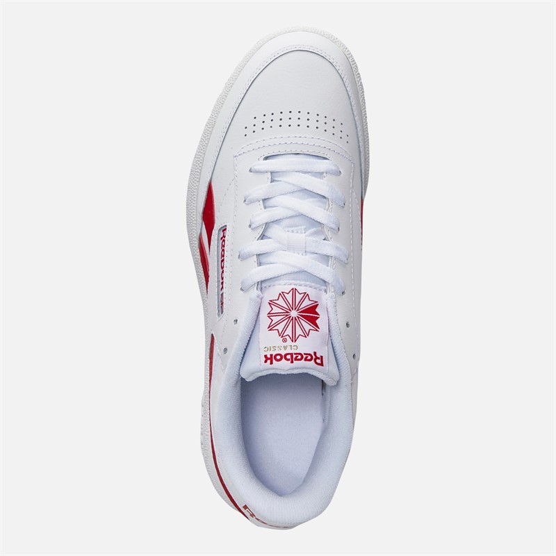 Reebok Club C Revenge Trainers White/Vector Red/White