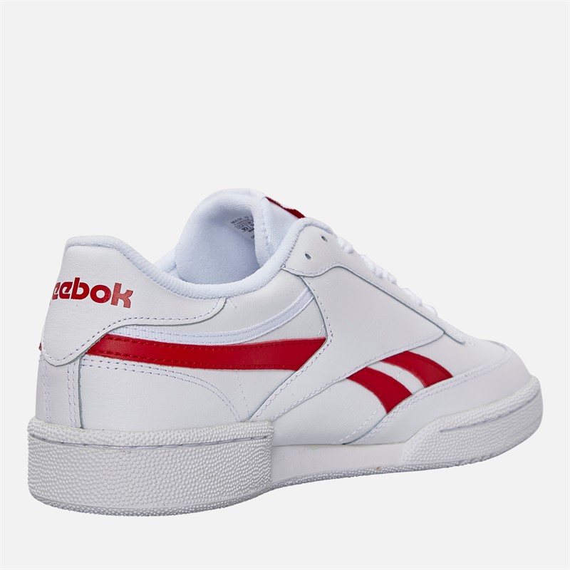 Reebok Club C Revenge Trainers White/Vector Red/White