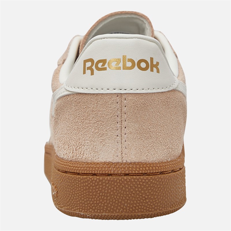 Reebok Womens Club C Grounds UK Trainers Washed Clay/Chalk/Gum
